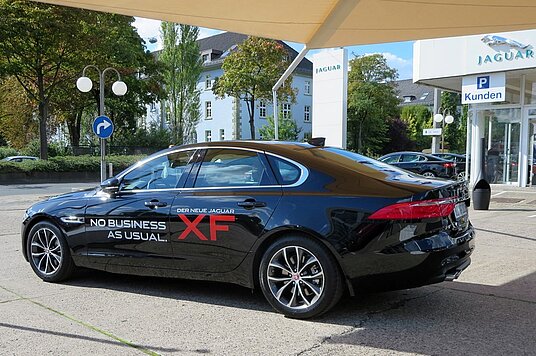Vorstellung den neuen Jaguar XF