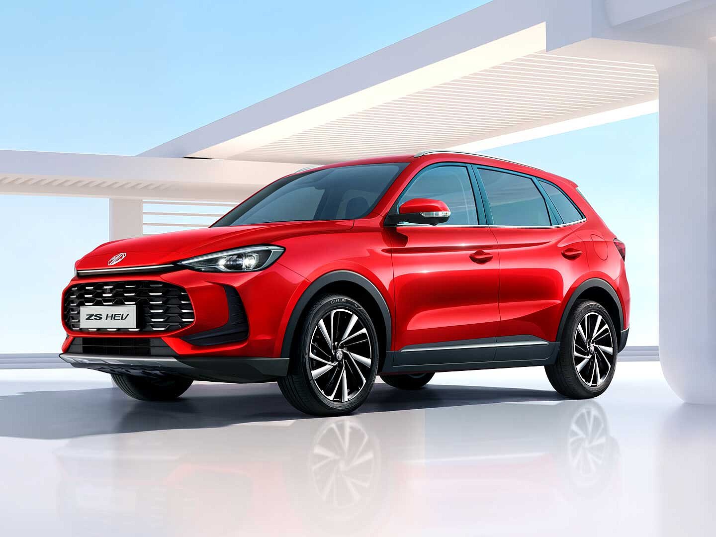 MG ZS Hybrid+ seitlich