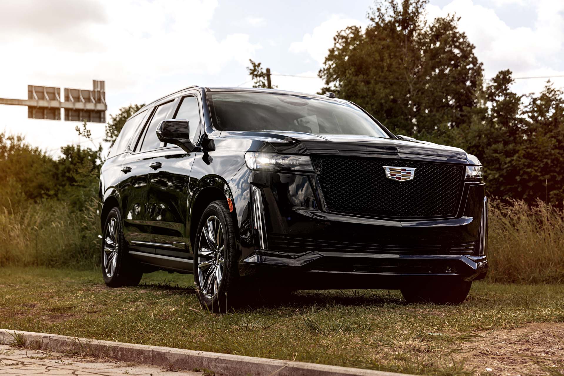 Cadillac Excalade Front seitlich
