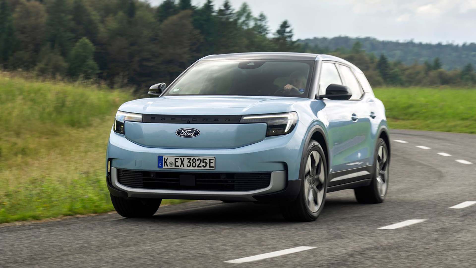 Ford Explorer EV Front seitlich vorn