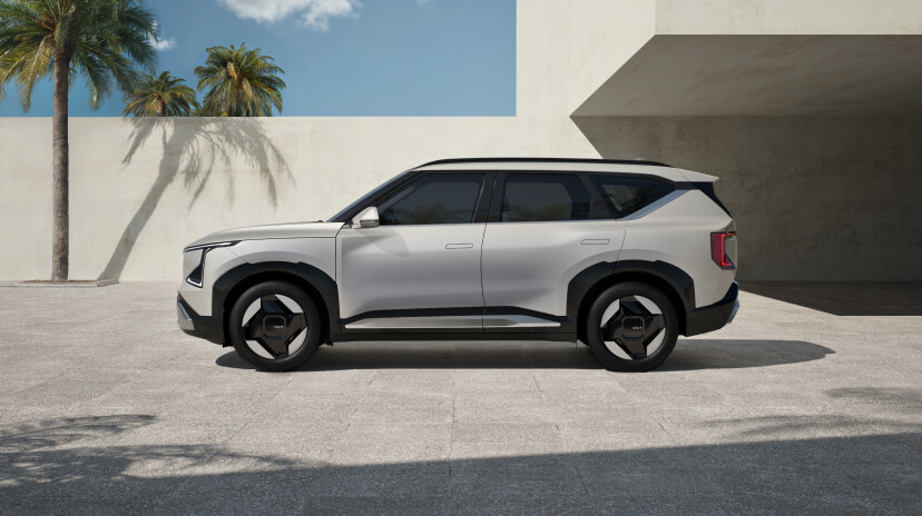 Kia EV5 von der Seite