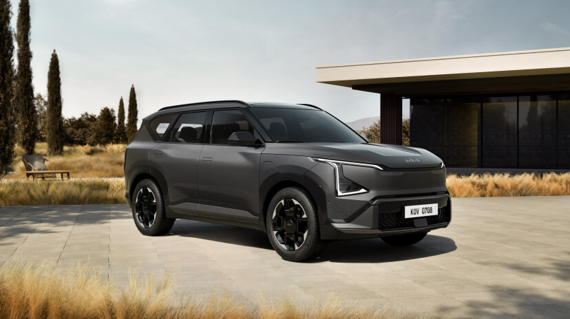 Kia EV5 schräg von vorn