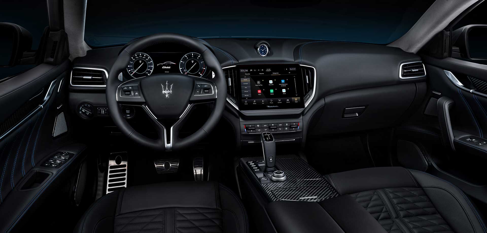 Maserati Ghibli Cockpit