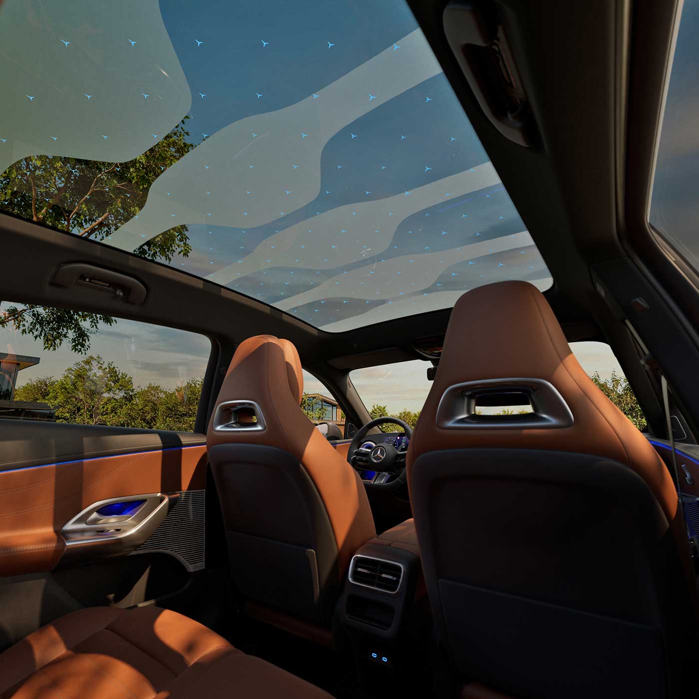 Mercedes-Benz GLC elektrisch Interior Mercedes-Benz GLC elektrisch Interior