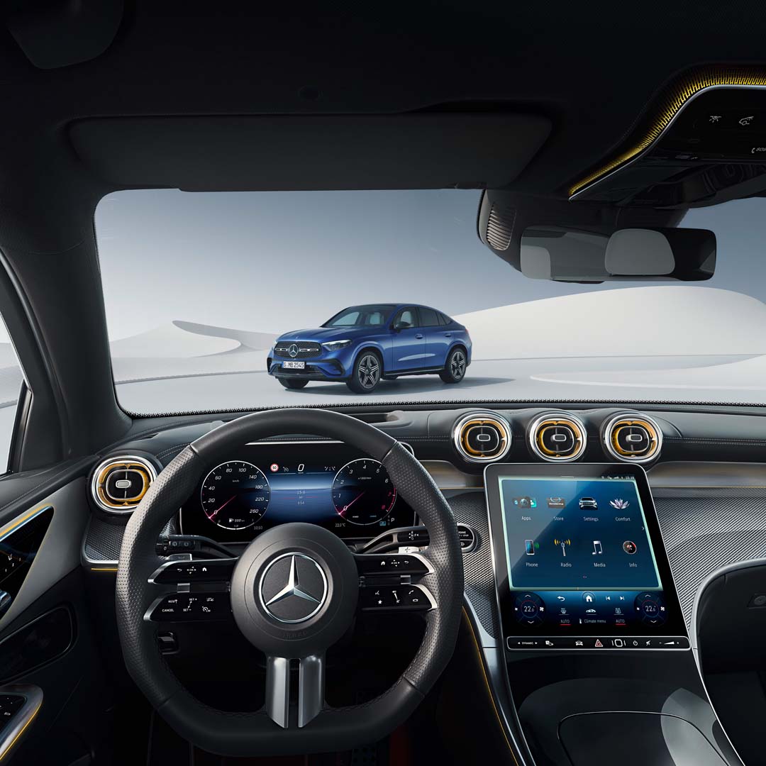 Mercedes-Benz GLC Coupe Interiour