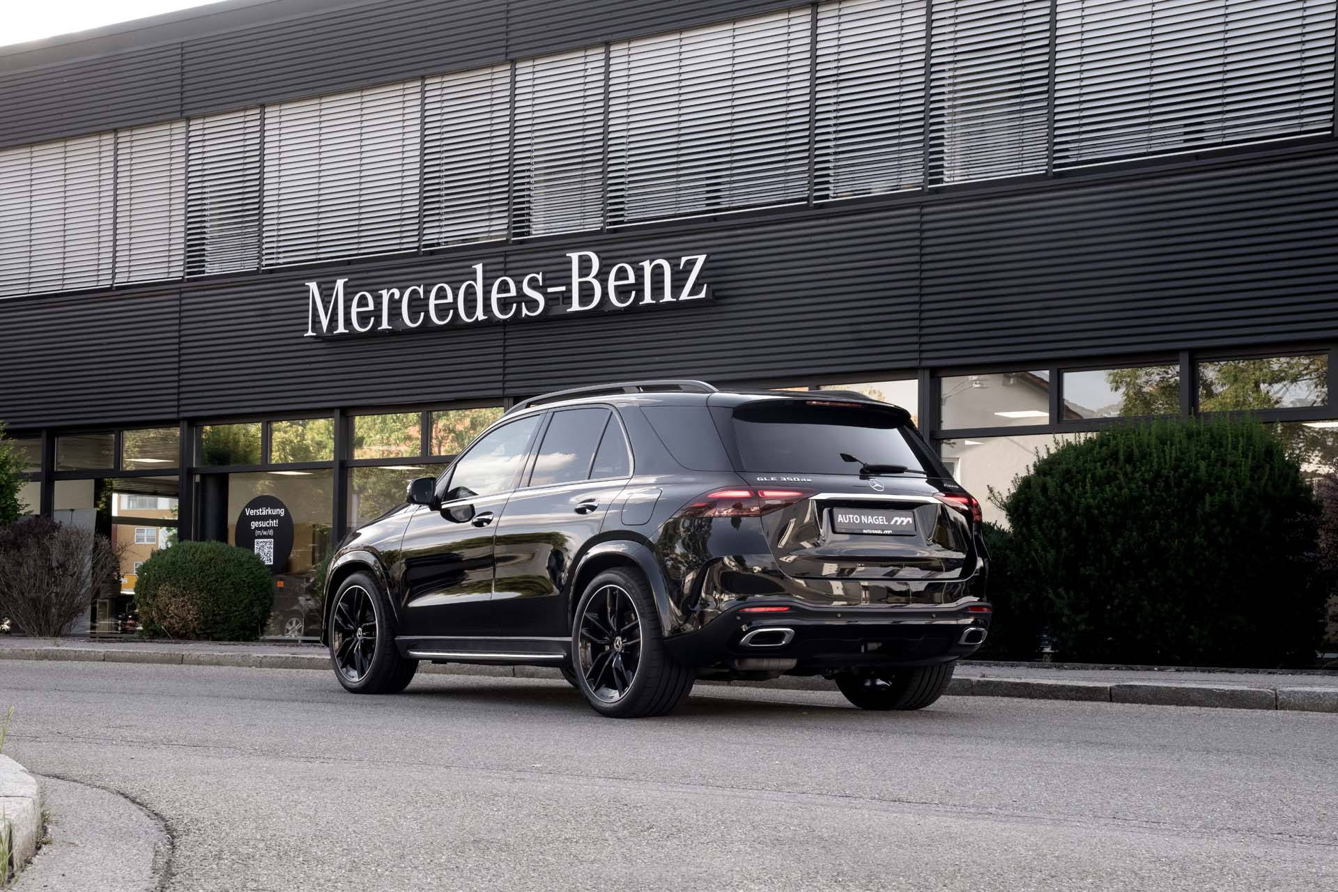 Mercedes-Benz GLE von hinten