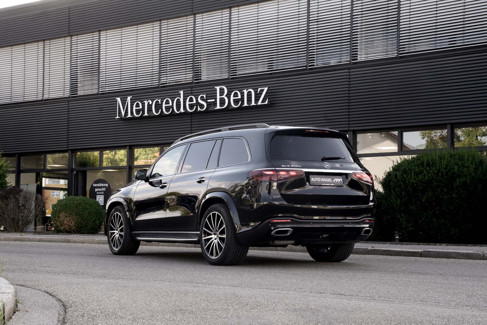 Mercedes-Benz GLS von hinten