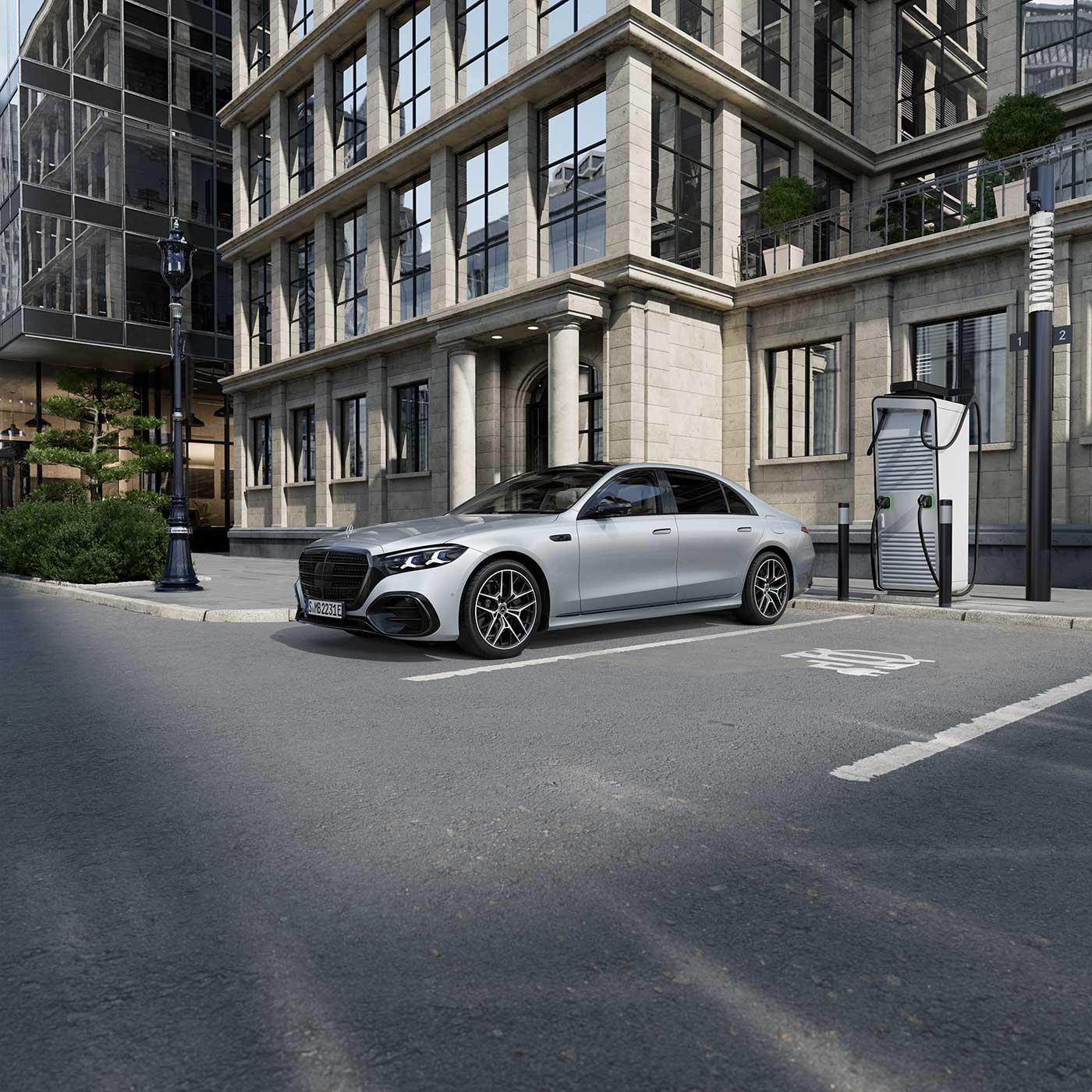 Mercedes-Benz S-Klasse seitlich