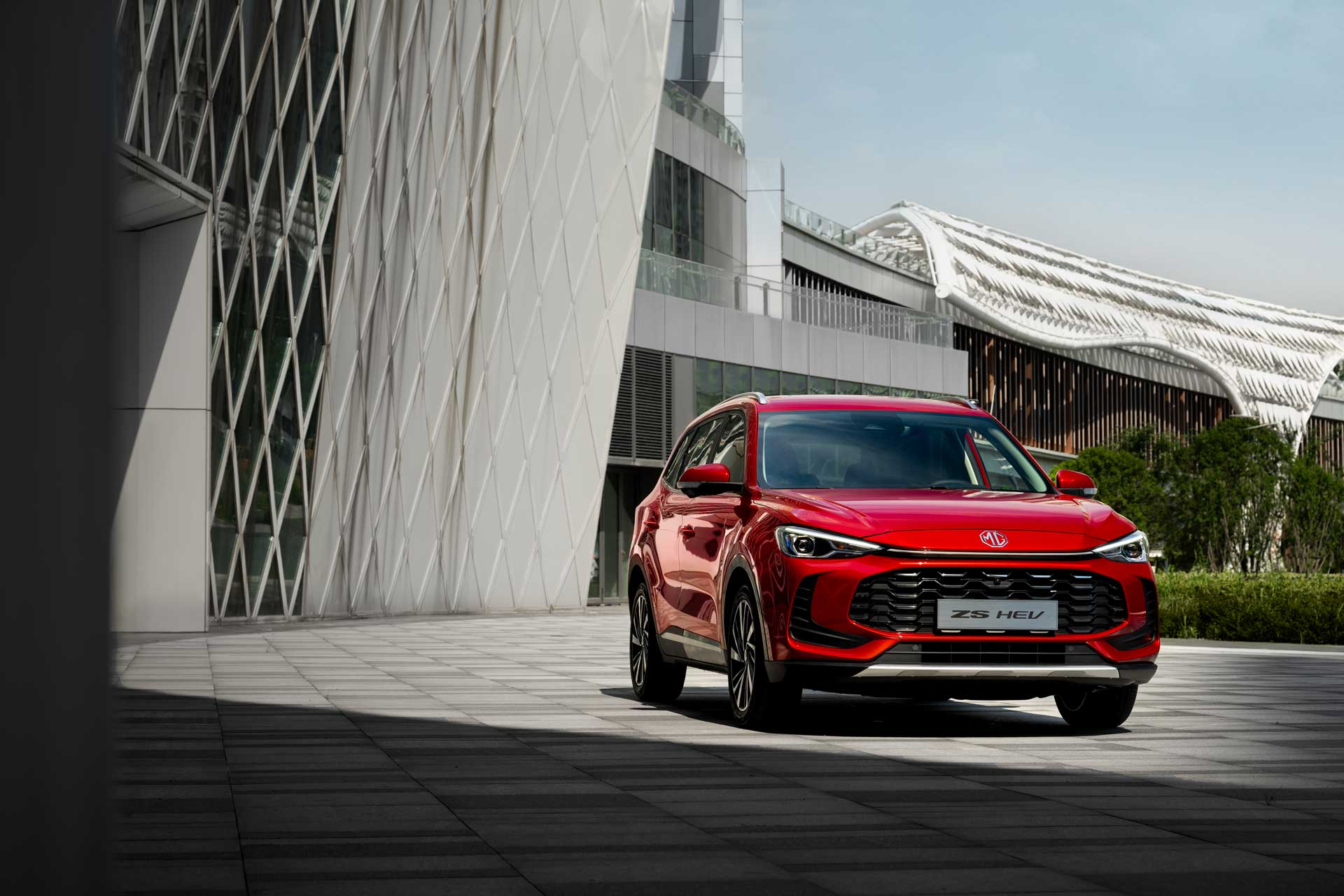 MG ZS Hybrid+ Front