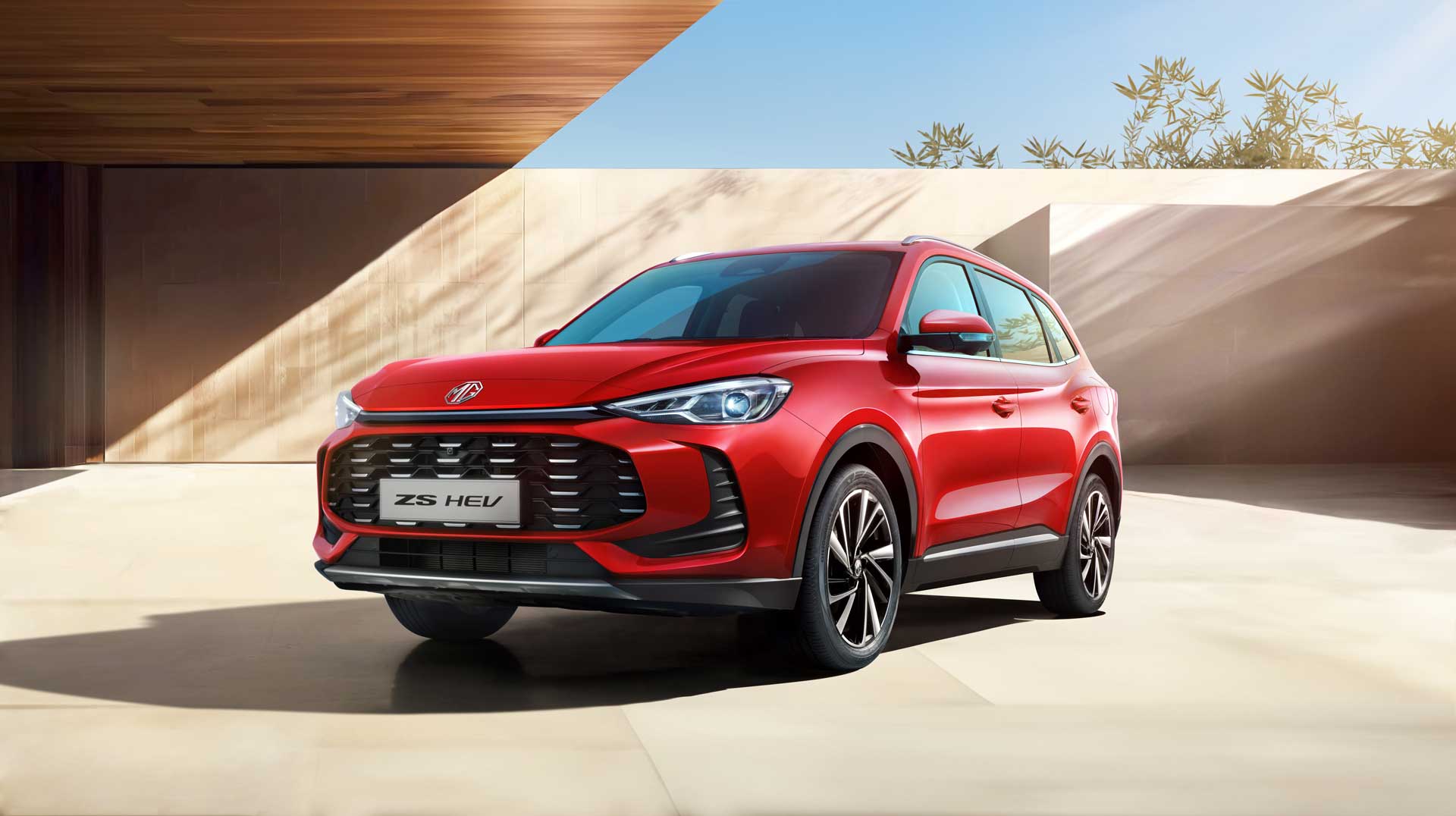MG ZS Hybrid+ Front rot