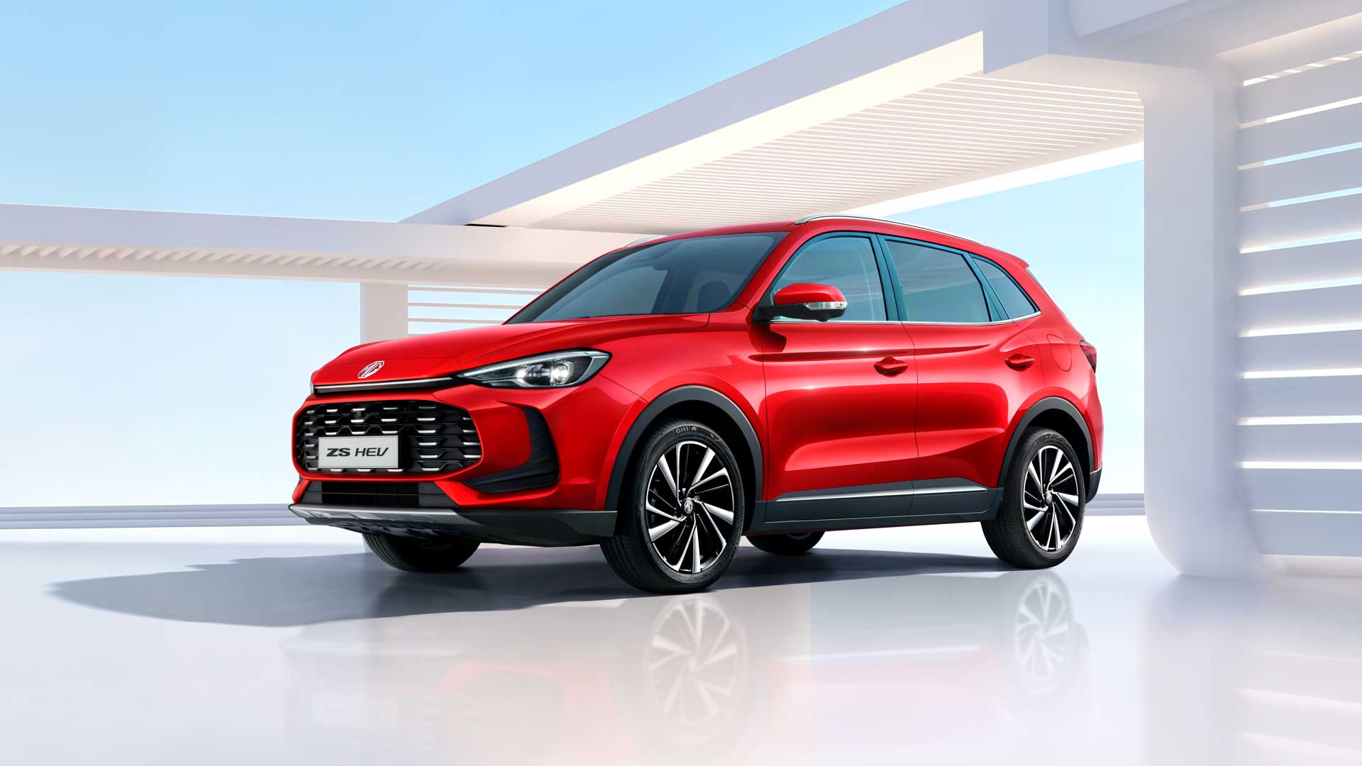 MG ZS Hybrid+ seitlich