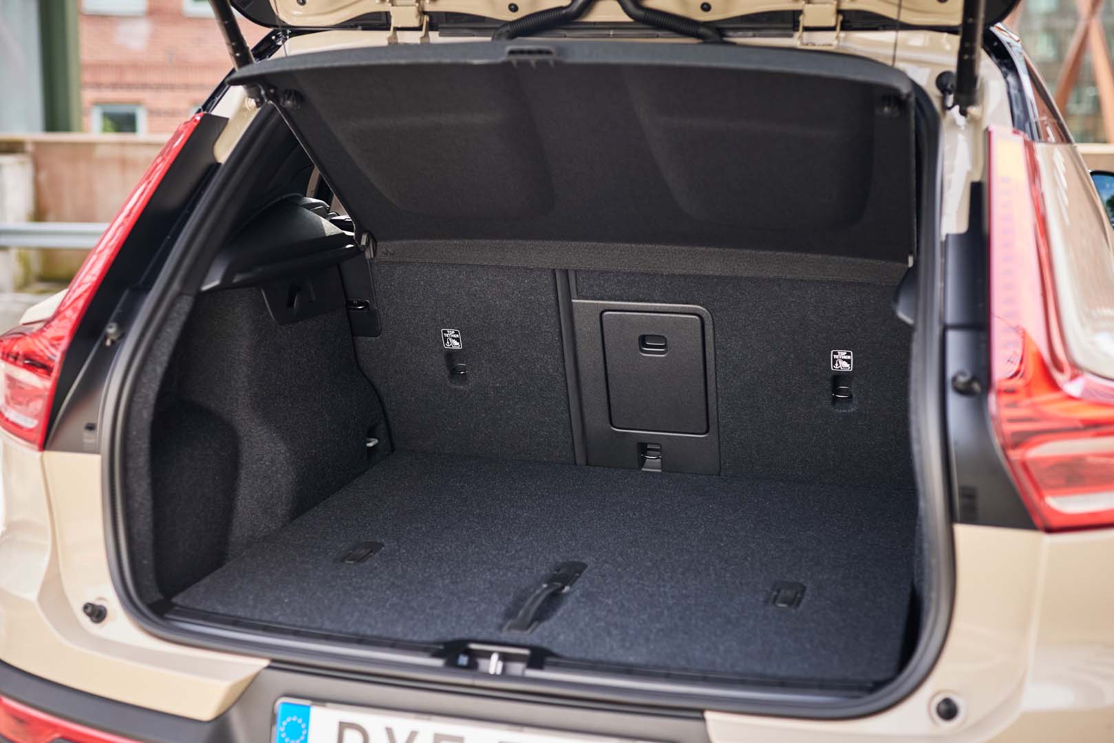 Volvo EX40 Sand Dune Edition Kofferraum