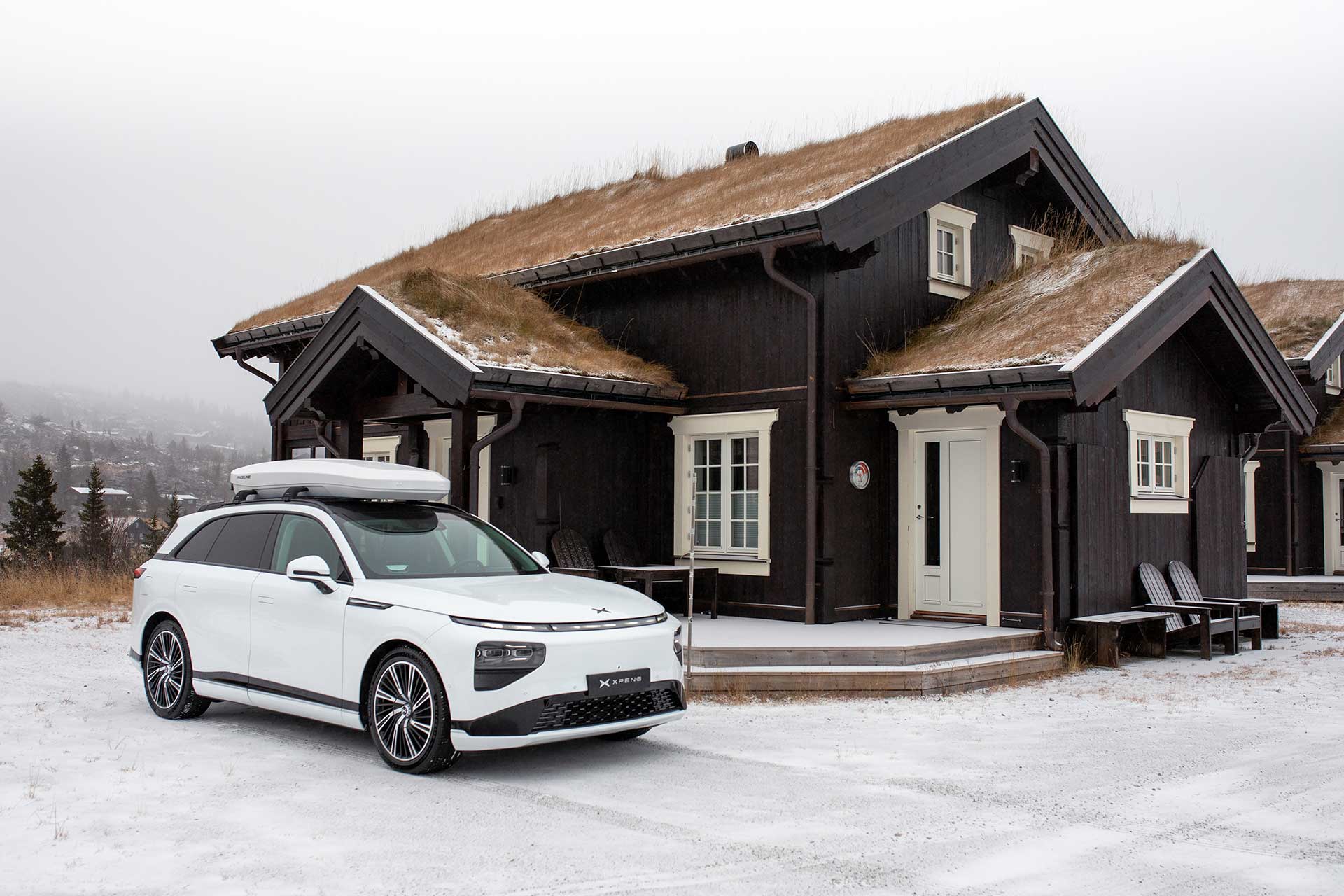 XPENG G9 im Schnee