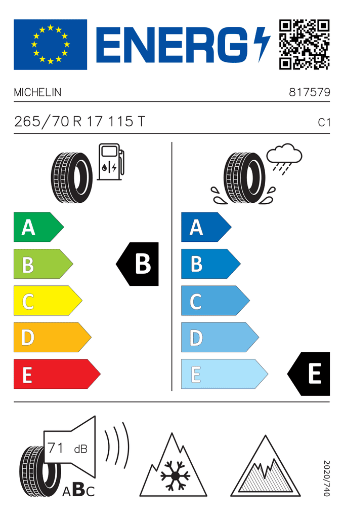 EU-Reifenlabel