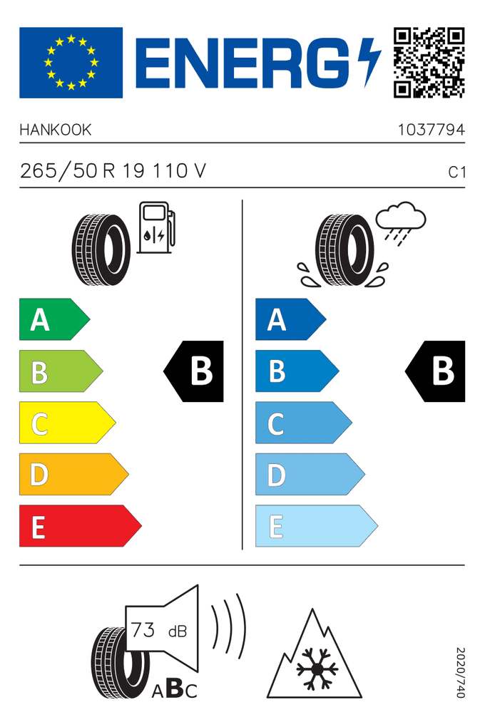 EU-Reifenlabel